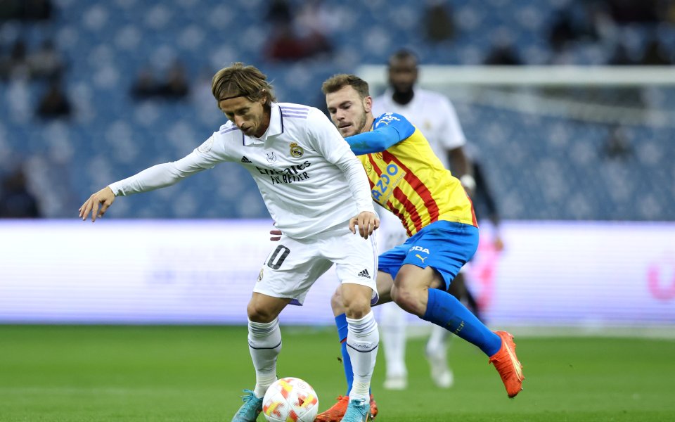 НА ЖИВО: Реал Мадрид 1:1 Валенсия, играят се продължения