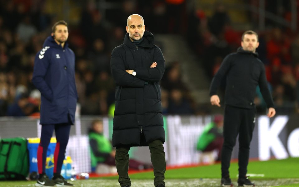 Манчестър Сити напусна Карабао Къп, след като загуби с 2:0 срещу