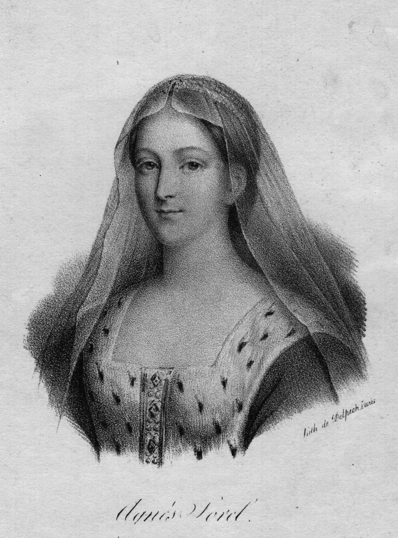 <p><strong>Агнес Сорел (1422&ndash;1450)</strong><br />
Известна още като dame de beaut&eacute; (&bdquo;дамата на красотата&ldquo;), Агнес Сорел е била любимата любовница на френския крал Шарл VII. Считана за първата официално призната кралска любовница на френски крал, тя е била обект на няколко картини и произведения на изкуството.</p>