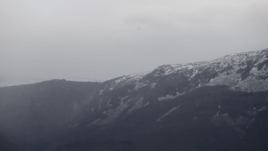 Внимание! Силен вятър във високите части на Витоша, Рила и Стара планина