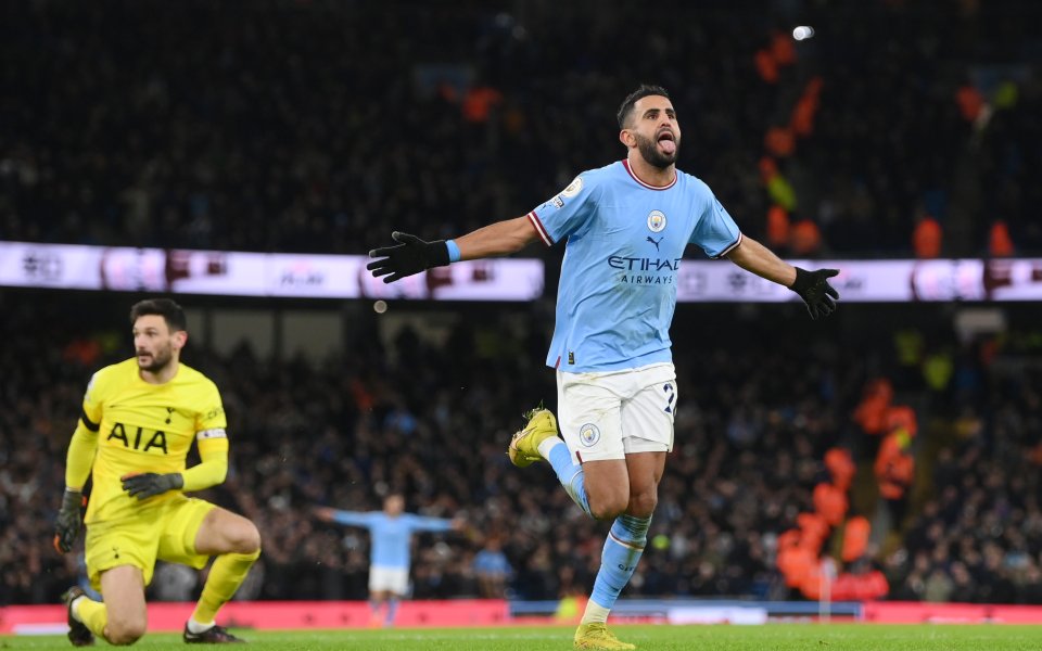 Манчестър Сити победи Тотнъм с 4:2 в отложен мач от 7-я кръг