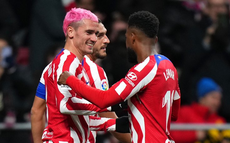 Атлетико Мадрид с първа шампионатна победа през 2023 година