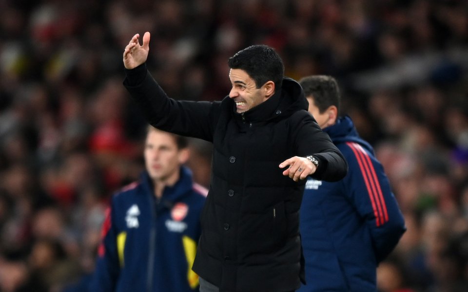 Наставникът на Арсенал - Микел Артета, нямаше как да не