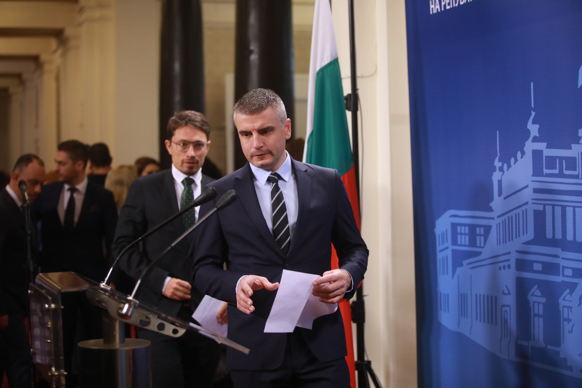 <p>Пленарно заседание на Народното събрание</p>