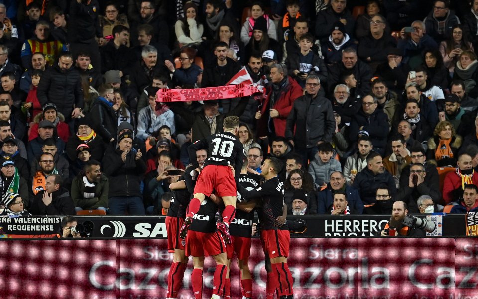 Отборът на Атлетик Билбао победи Валенсия с 3:1 като гст