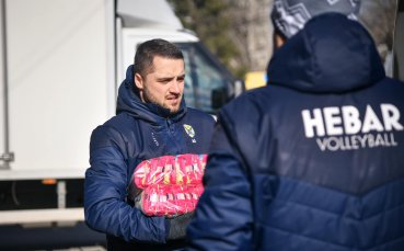 Волейболният отбор на Хебър и Община Пазарджик се включиха в благотворителна акция