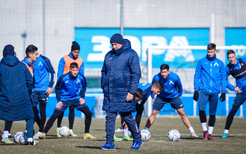 Левски продължава с подготовката си за гостуването на Пирин Благоевград