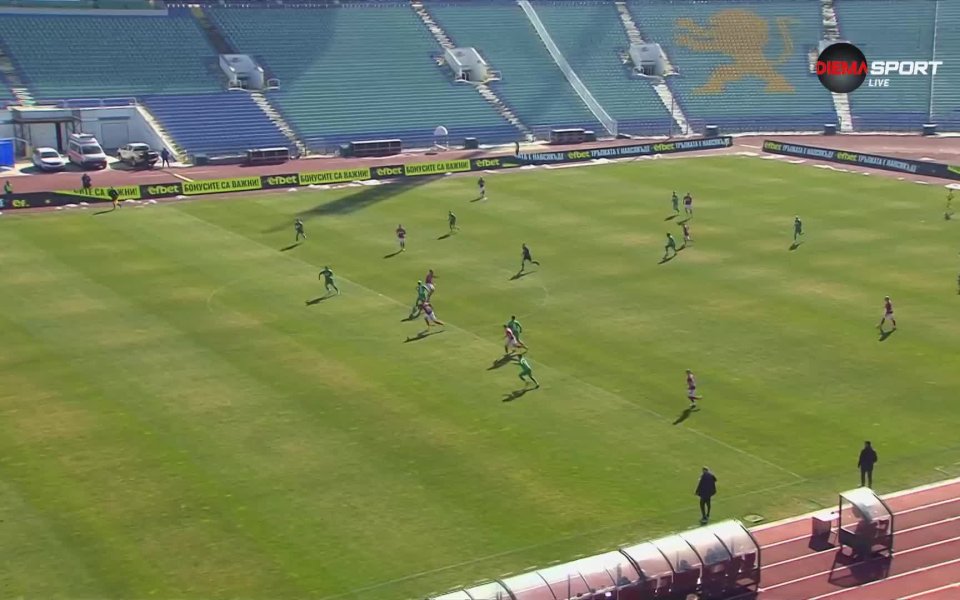 Ивайло Чочев се възползва от грешка в отбраната на Хебър