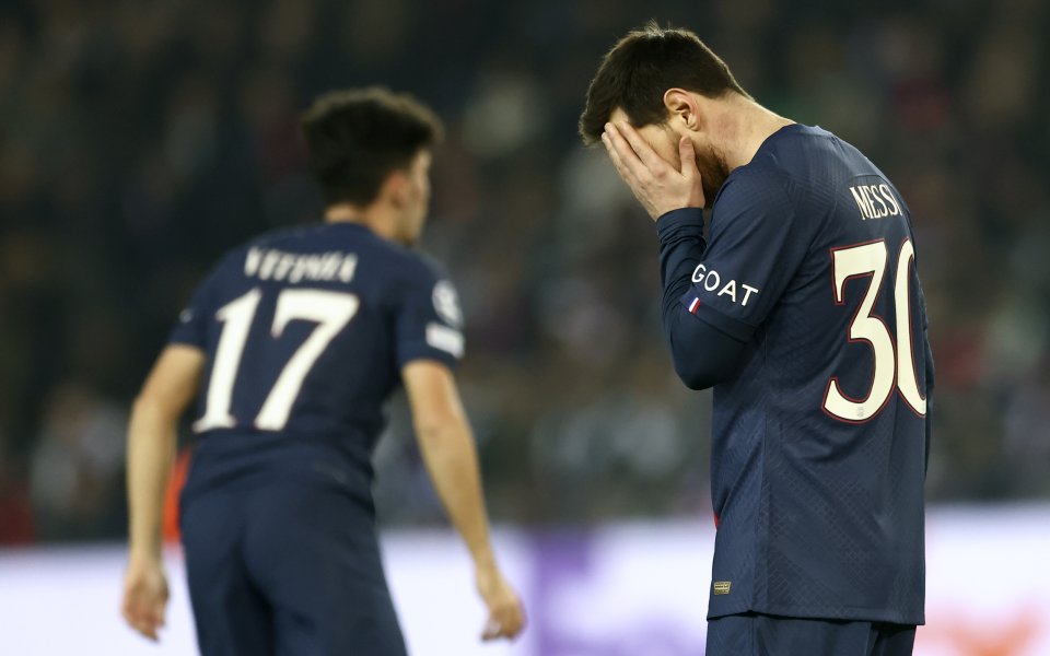 Oтборът на Пари Сен Жермен продължава с лошото си представяне след края