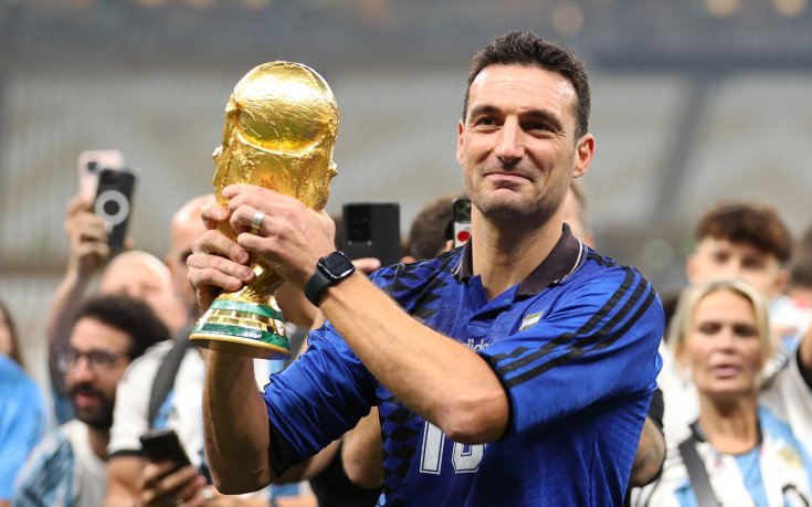 Официално: Скалони остава начело на Аржентина до 2026-а