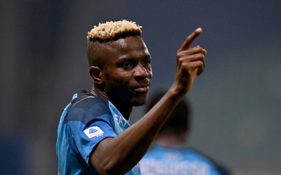 Нападателят на Наполи – Виктор Осимен, влезе в историята на