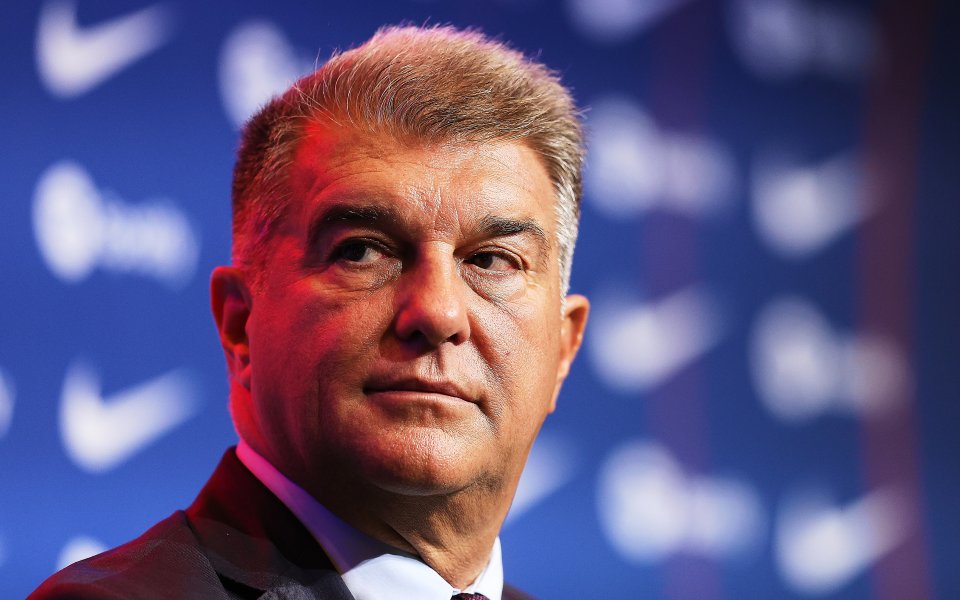 Президентът на Барселона Жоан Лапорта не остана никак доволен от