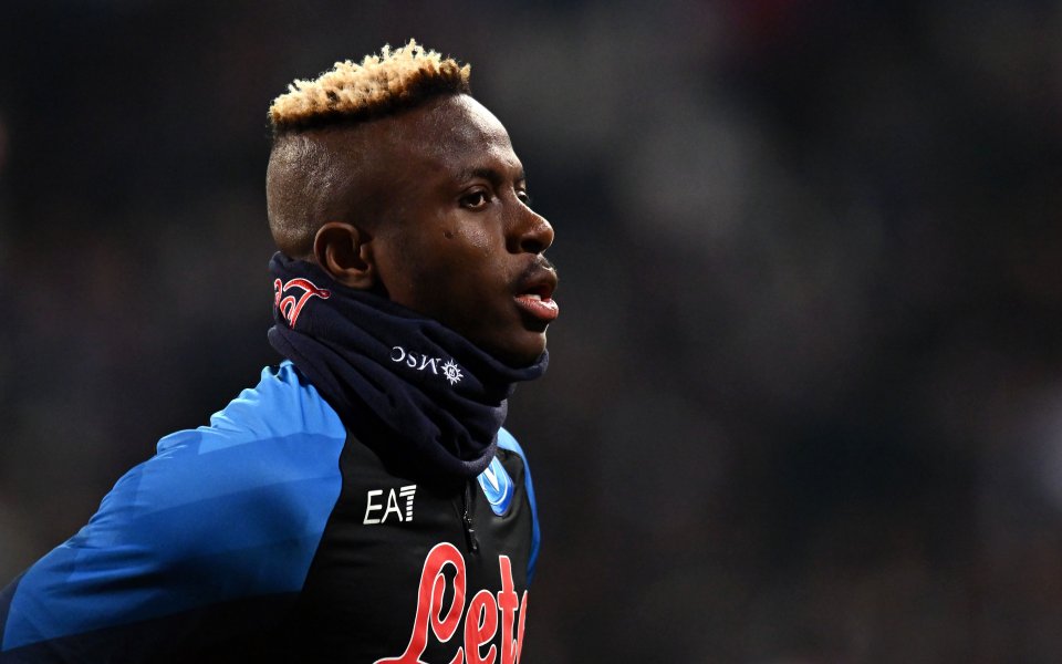 Нападателят на Наполи Виктор Осимен не отрече, че може да