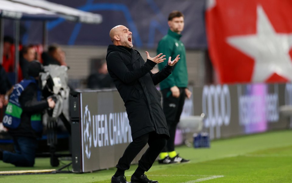 Манчестър Сити завършиха наравно 1:1 с Лайпциг в първия мач от