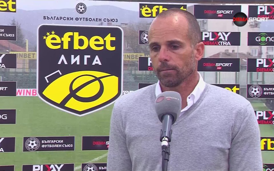 Наставникът на Ботев Пловдив – Брубо Балтазар, раздели двубоя с