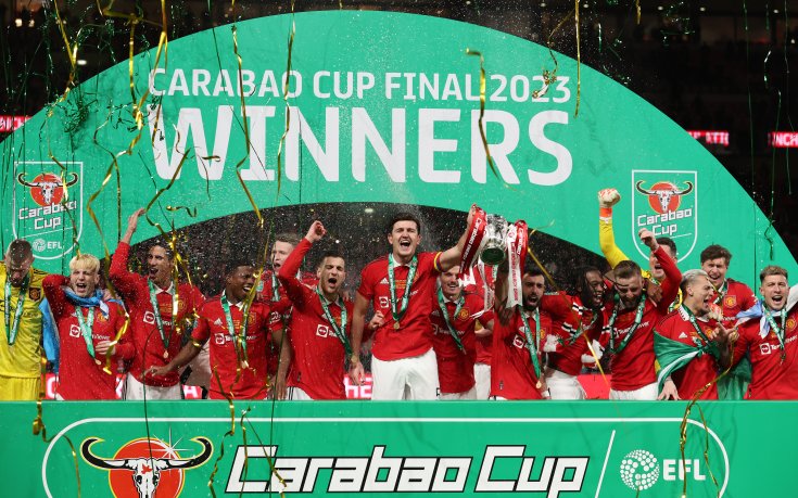 Манчестър Юнайтед удари Нюкасъл и спечели трофей след шест години чакане