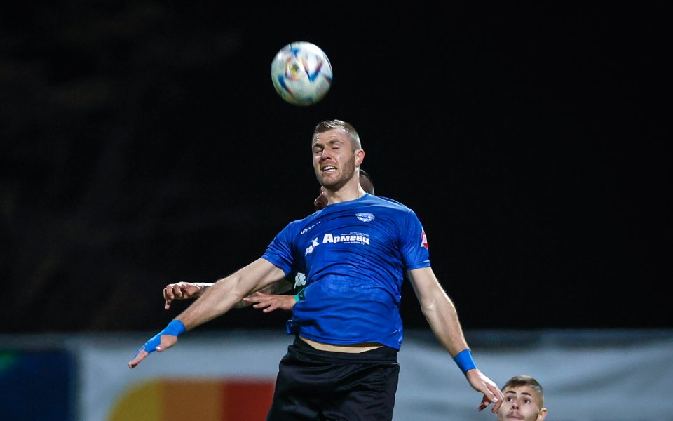 Атанас Илиев спечели приза за Играч на мача при победата