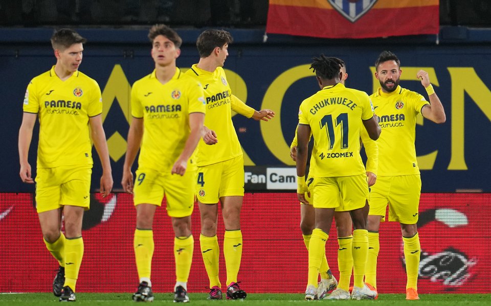 Виляреал стигна до важна победа с 2:1 в домакинството си