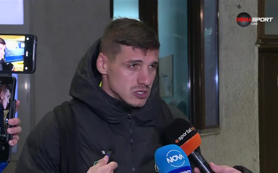 Футболистът на Лудогорец Кирил Десподов сподели своето мнение след сблъсъка