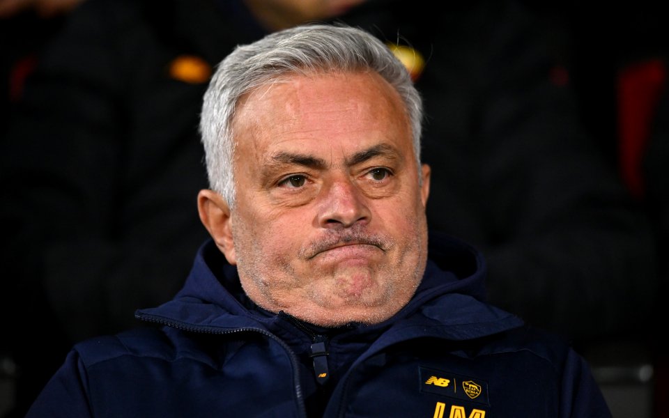 Наставникът на Рома – Жозе Моуриньо бе бесен след загубата