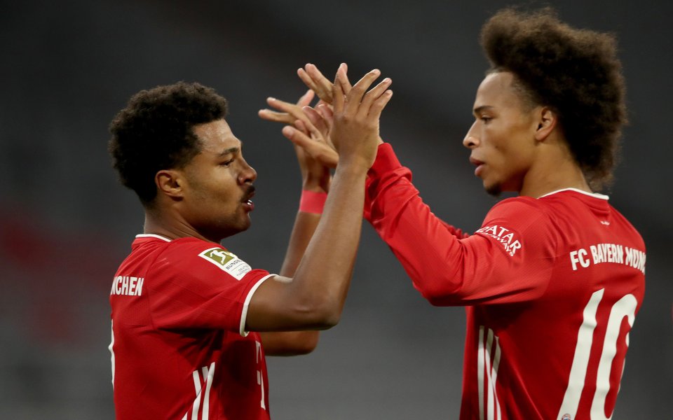 В Байерн Мюнхен обсъждат възможността да се разделят със Серж Гнабри и Льорой Сане,