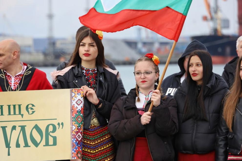 Авто-мото шествие по повод 3 март в Бургас