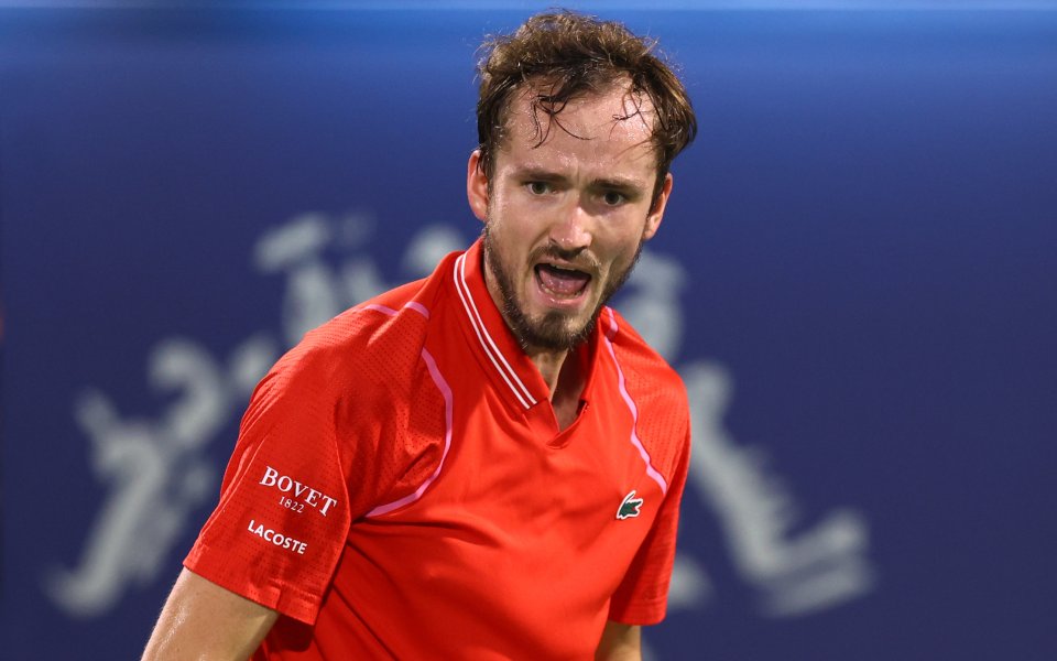 Новак Джокович - Даниил Медведев 0:2 сета / ATP 500, Дубай, 1/2-финал, 03.03.2023 г.