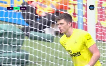 В 15 ата минута Фил Фодън изведе Манчестър Сити напред след