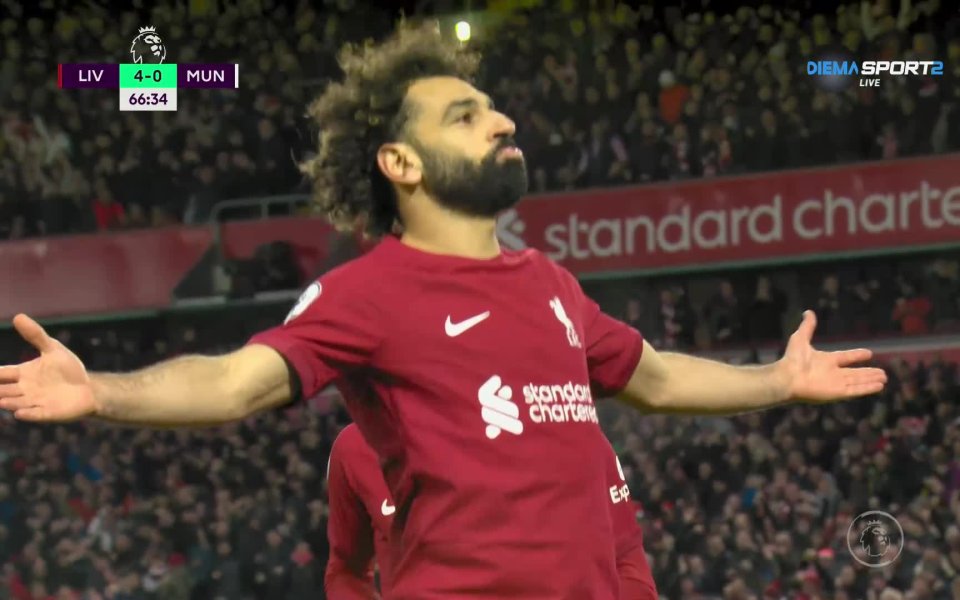 Ливърпул обаче нямаше желание да спира и стигна до четвърти