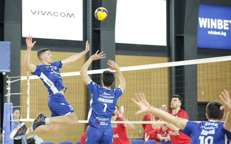 ВК Левски - ВК ЦСКА 3:0 гейма / efbet Супер Волей, 18-и кръг, 06.03.2023 г. - БГНЕС