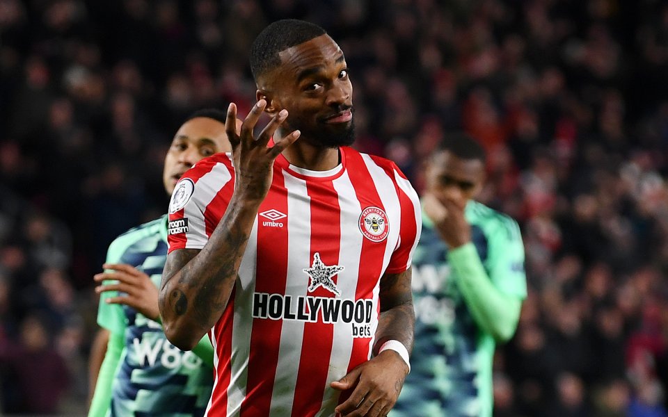 Брентфорд - Фулъм 3:2 / Висша лига, 26-и кръг, 06.03.2023 г.