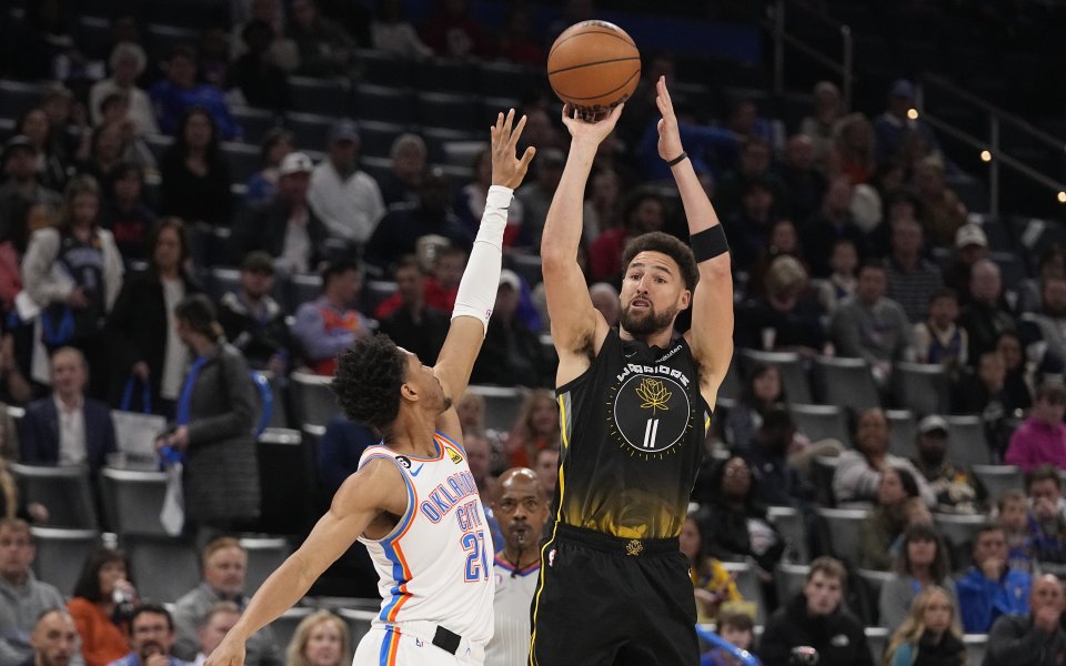 Оклахома Сити Тъндър - Голдън Стейт Уориърс 137:128 / НБА, редовен сезон, 08.03.2023 г.