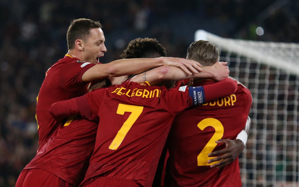 Рома и Реал Сосиедад играят при резултат 2:0 на Олимпико в първи