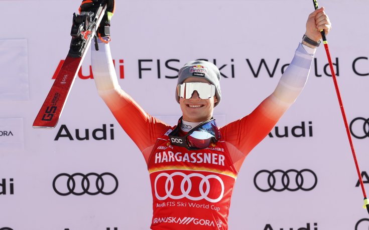 Безапелационен Марко Одермат спечели гигантския слалом в Кранска гора и защити Световната купа