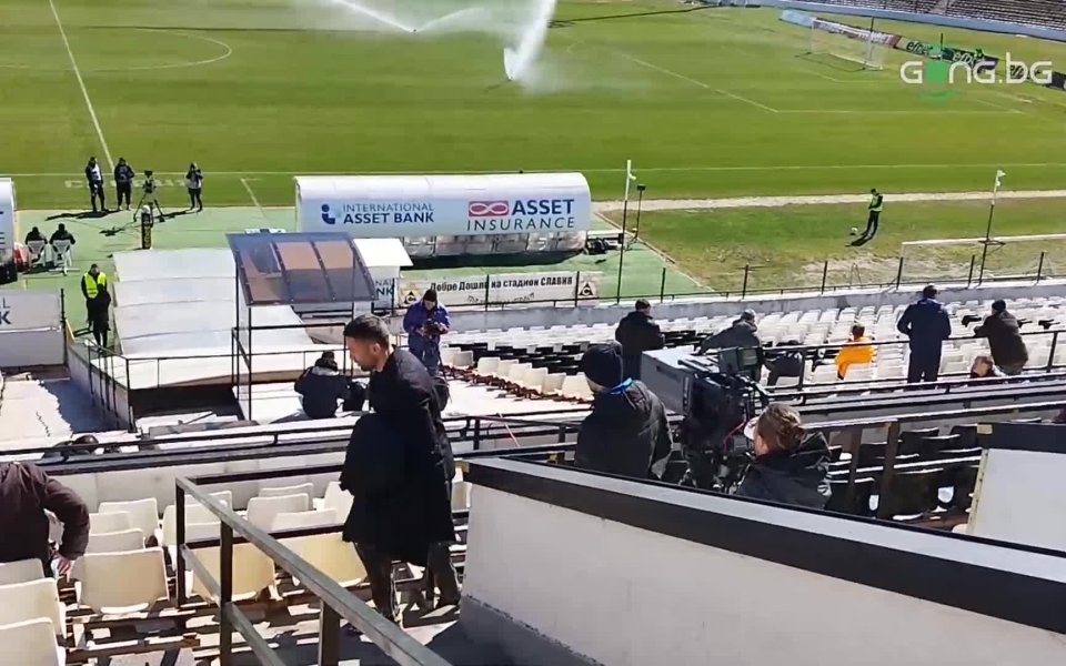 Халфът на Арда Радослав Цонев, който е наказан за мача