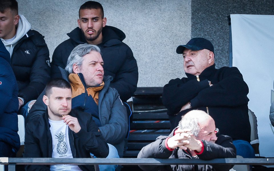 Президентът на Славия - Венцеслав Стефанов, говори след победата с