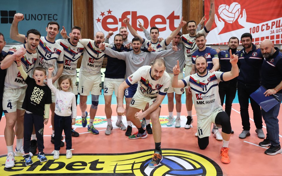 ЦСКА загуби драматично у дома от Дея спорт с 2:3