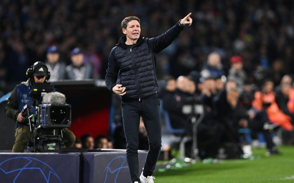 Наставникът на Айнтрахт Франкфурт - Оливер Гласнер, остана реалист след