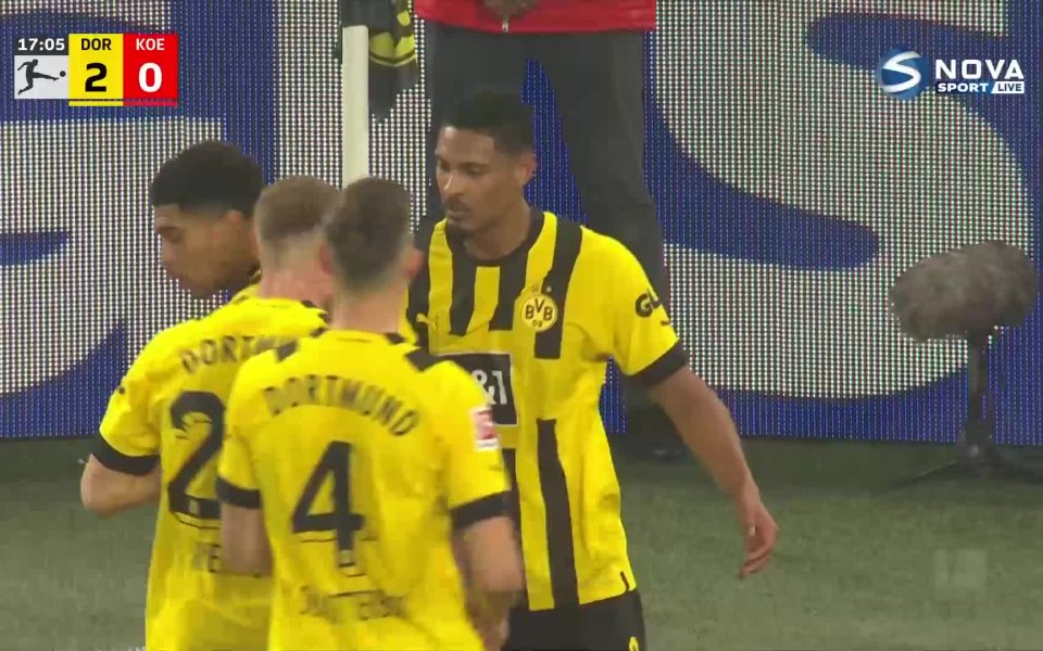 Борусия Дортмунд разби с 6:1 Кьолн в мач от 25-ия