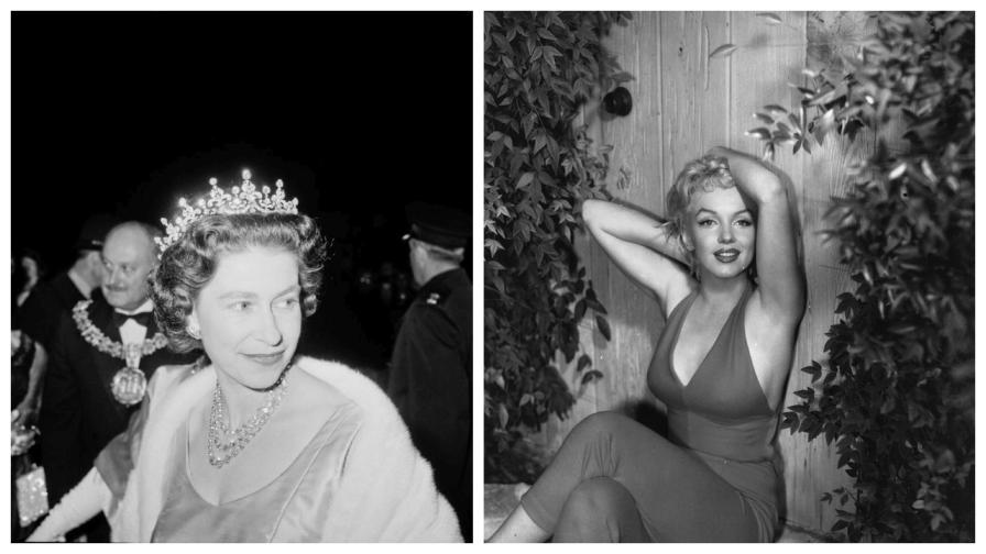 <p>Изненада: Вижте общото между Елизабет II и Мерилин Монро</p>