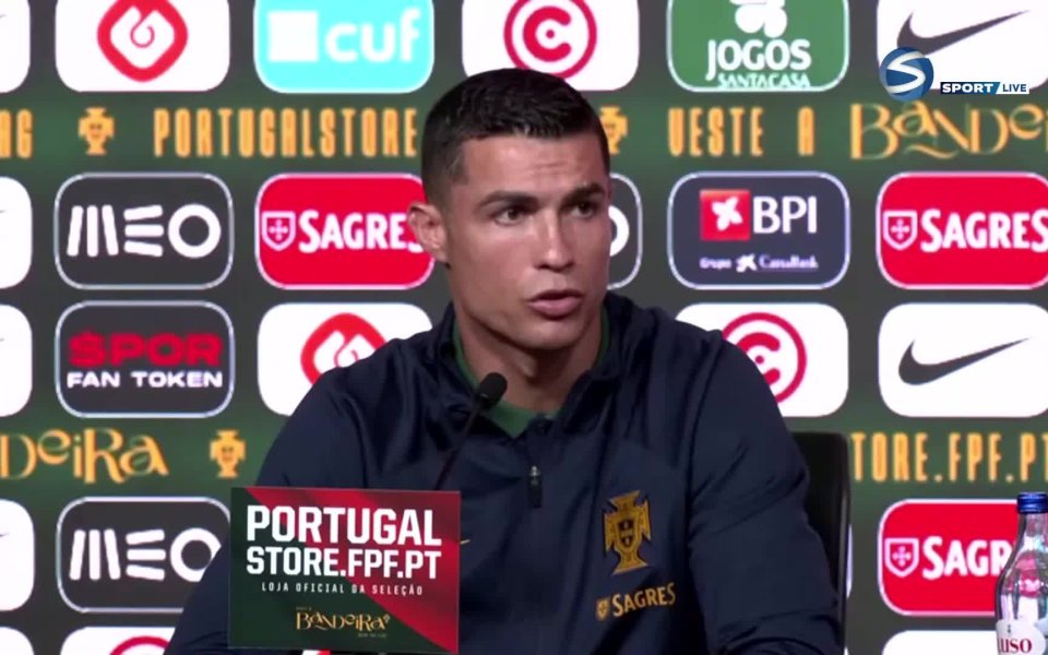 Капитанът и звездата на Португалия Кристиано Роналдо говори за предстоящия