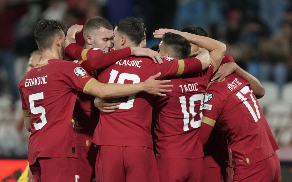 Сърбия победи с 2:0 Литва в двубой от Група G в квалификациите