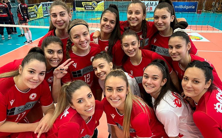 ЦСКА не изпита трудности срещу Казанлък за волейболната купа при жените