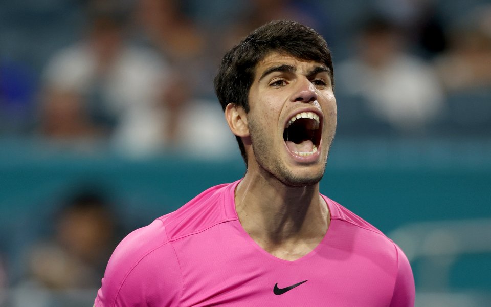 Испанската сензация в тениса Карлос Алкарас, който в момента е