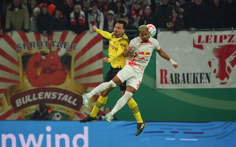 Отборът на РБ Лайпциг изхвърли тима на Борусия Дортмунд от