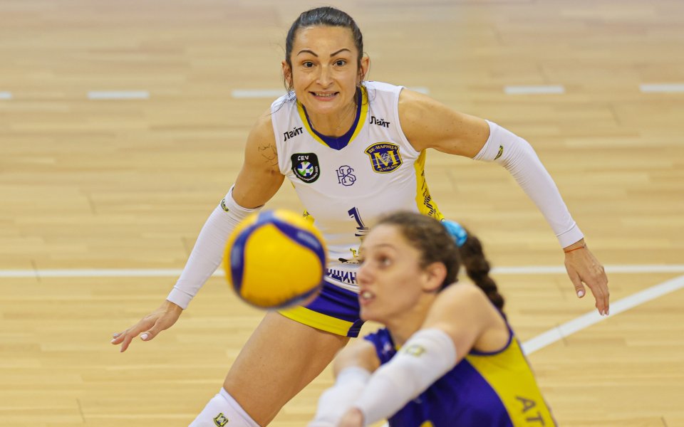ВК Марица - ВК ЦСКА 3:0, първи плейоф за титлата