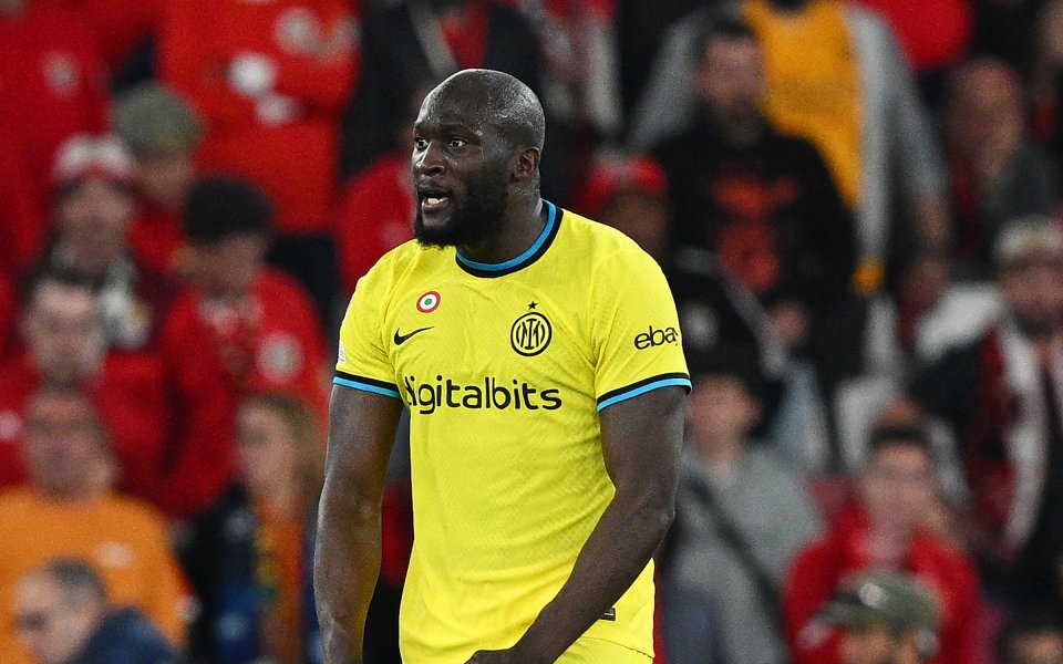 Ромелу Лукаку изравни резултата в първия мач от полуфиналния мач на Интер