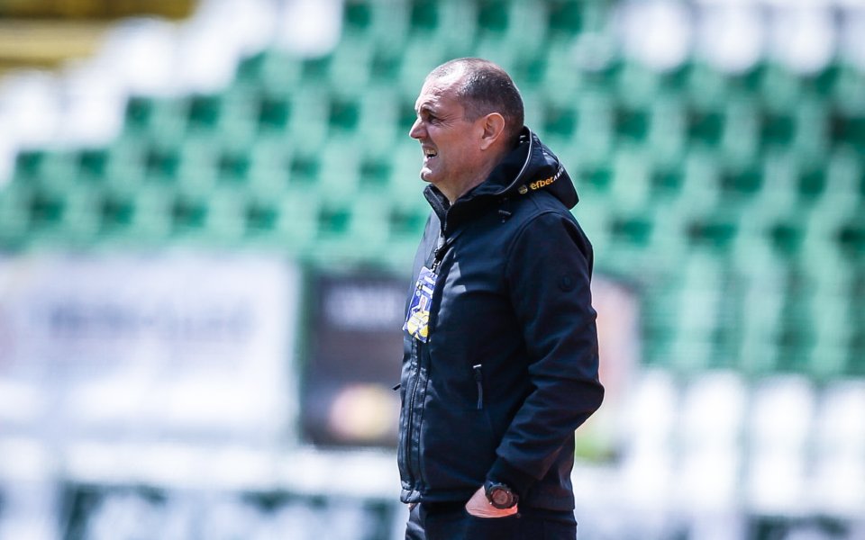 Треньорът на Славия –Златомир Загорчич, е категоричен, че не се