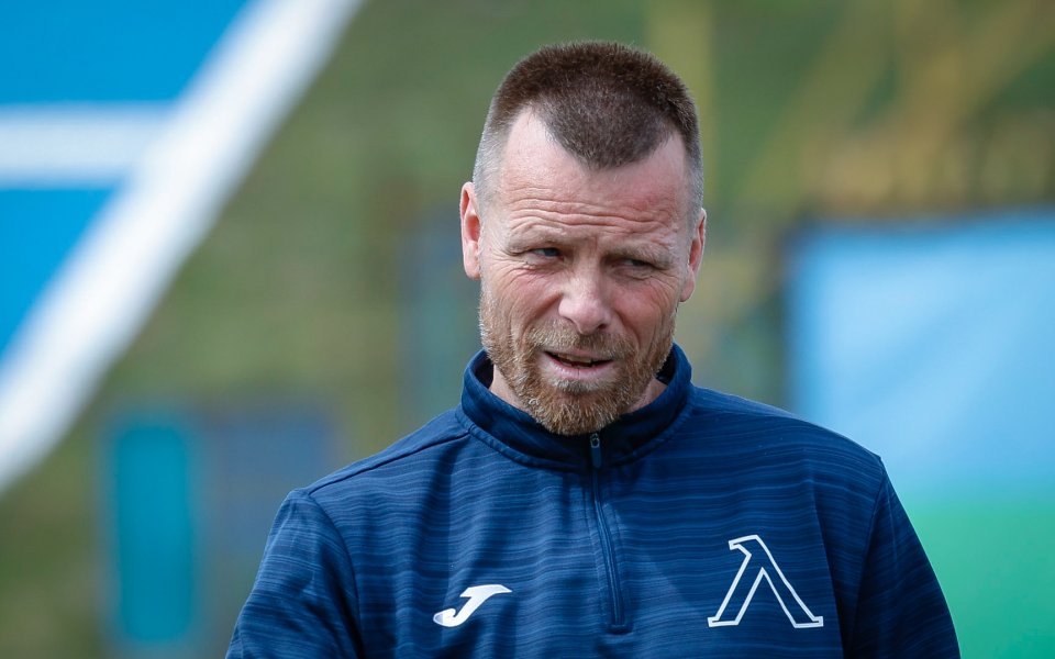 Тренировка на Левски