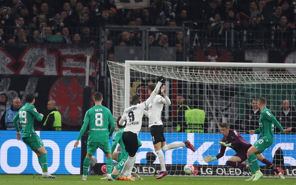 Айнтрахт Франкфурт - Борусия Мьонхенгладбах 1:1 / Първа Бундеслига, 28-и кръг, 15.04.2023 г.